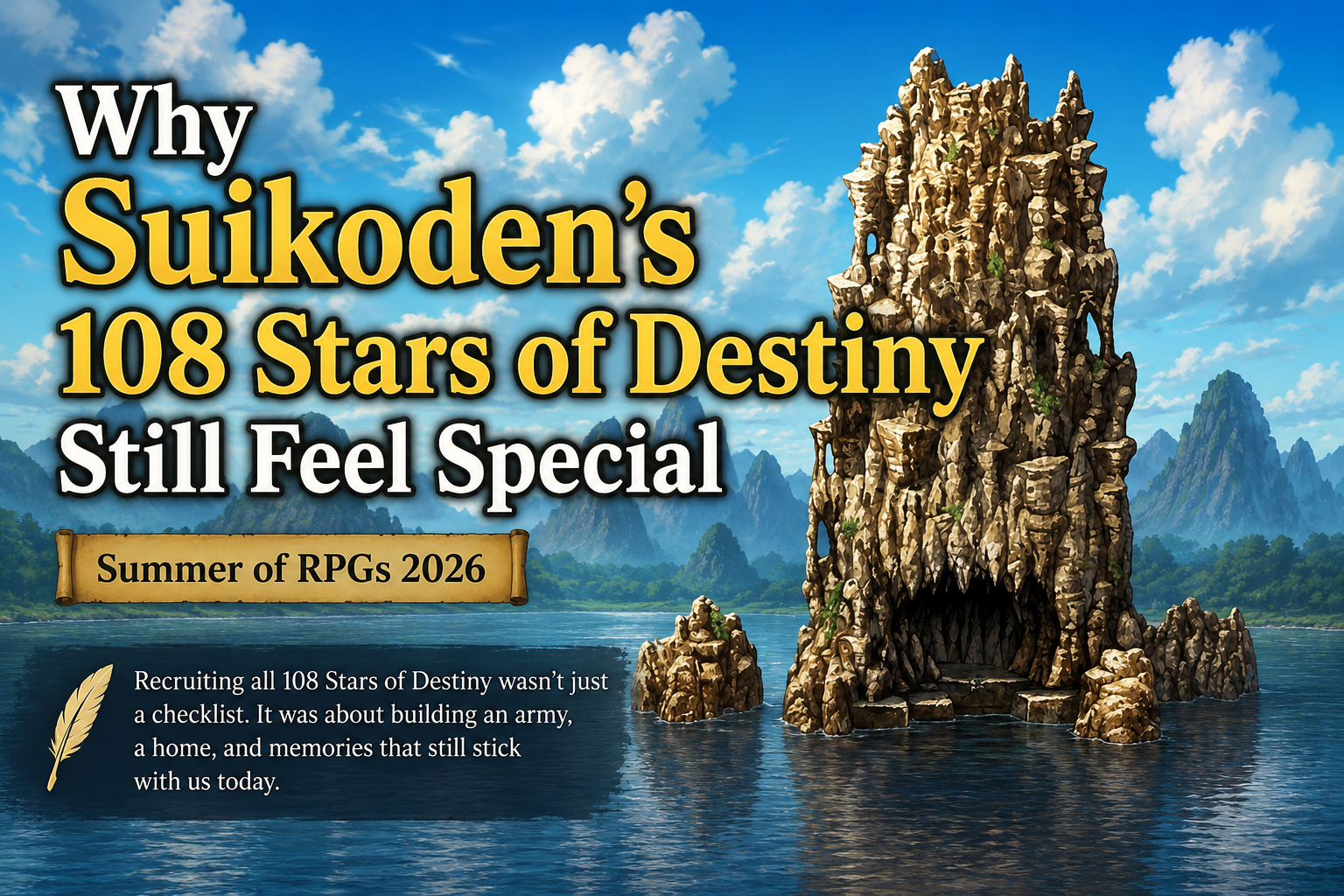 Why Suikoden’s 108 Stars of Destiny Still Feel Special | Summer of RPGs